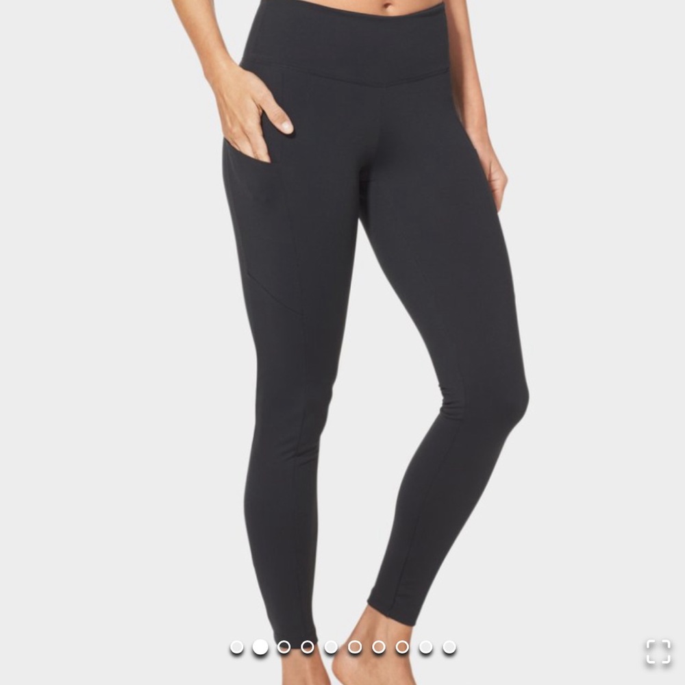 Tommy John Women’s Go Anywhere Pocket Black Leggings